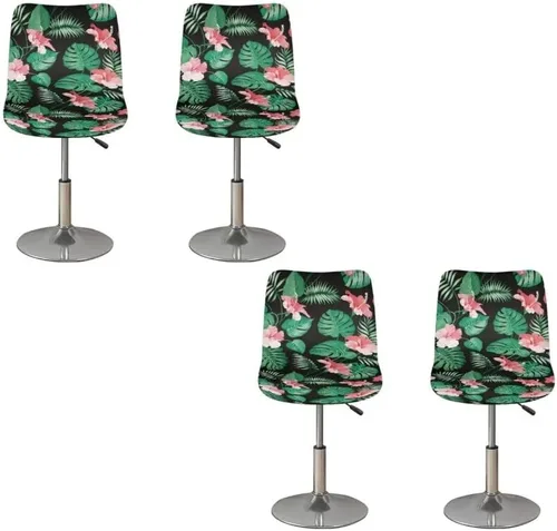 Miniatura 25 de 250th Anniversary - Juego de 2 fundas para taburetes de bar, fundas para sillas de taburete de mostrador con almohadilla de asiento impermeable