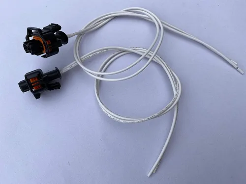 Miniatura 3 de Paquete de 2 conectores de inyector de combustible diésel para Chevrolet GMC 6.6L Duramax LLY LBZ LLM Diesel 2 cables Pigtail 88988963 PT2183