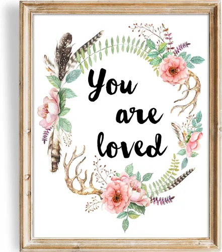 Miniatura 20 de I Love You to the Moon and Back Arte Impreso - Sin Marco - 8x10 Decoración de Pared Inspiradora y Romántica Añade un Toque de Calidez y Afecto a