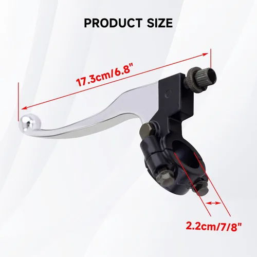 Miniatura 3 de HIAORS Palanca de freno y embrague de 7/8 pulgadas para bicicleta mini, pieza para Coleman CT200U BT200X Trail 200 CT100U CC100X Baja Massimo