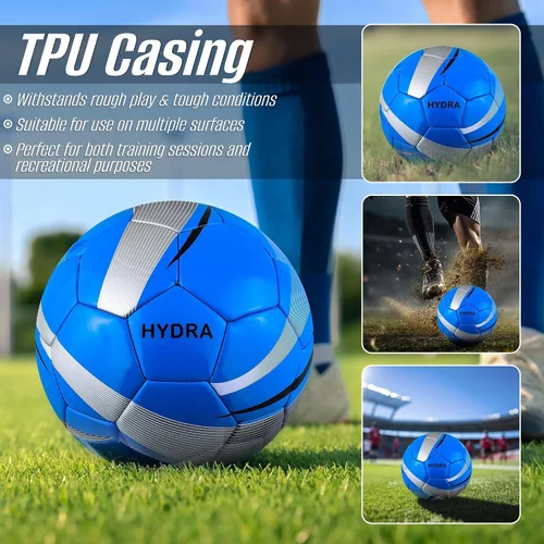 Miniatura 6 de Balón de fútbol Vizari con flores