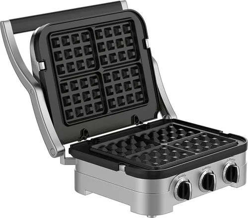 Miniatura 4 de Placas de gofres solo para Cuisinart Griddler GR-4N, GR-5B, GR-6 y GRID-8N Series, revestimiento antiadherente para hornear placas de gofres por