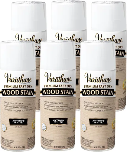 Miniatura 16 de Varathane Premium - Tinte para madera de secado rápido en aerosol, 10.25 onzas, ébano