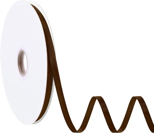 Miniatura 29 de Cinta blanca de grogrén de 1-1/2 pulgadas x 50 yardas para envolver regalos, muy adecuada para decoración de bodas, ramos, manualidades, costura