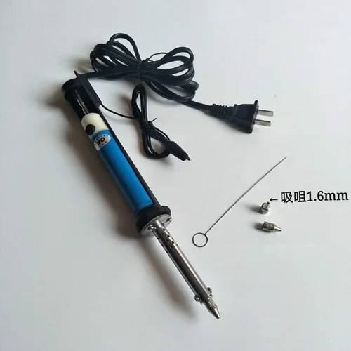 Miniatura 3 de ZHONGJIUYUAN Soldador Soldador Soldador Desoldar Bomba Kit de Herramientas de Eliminación 220V 30W