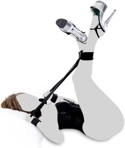Miniatura 5 de Double Couple BDSMS Kit de restricciones para la cama juguetes sexuales correas de muñeca y pierna esposas para manos y tobillos restricciones