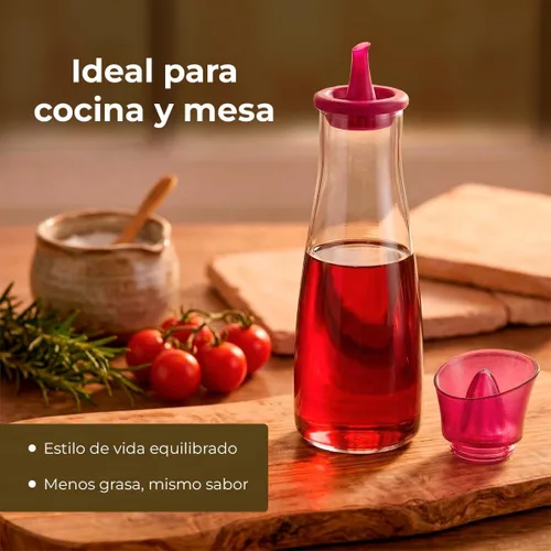 Miniatura 6 de Tescoma Botella dispensadora de vinagre de 8.5 onzas, con boquilla antigoteo