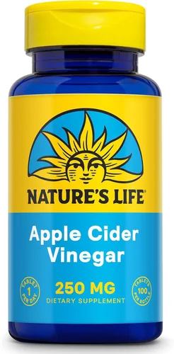 Miniatura 7 de Nature's Life Vinagre de sidra de manzana 250mg con 87 mg de ácido acético (250 cápsulas vegetales)