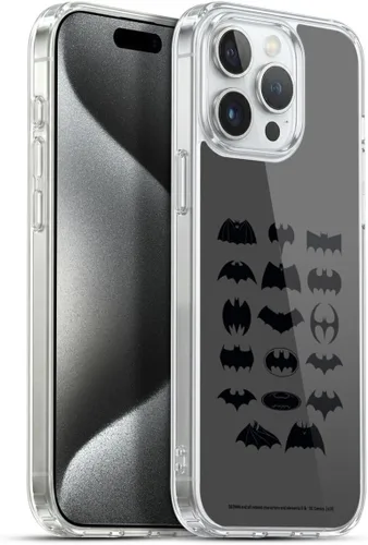 Miniatura 233 de Head Case Designs Funda de gel con licencia oficial de Batman DC Comics Bat Signal Logos [protección de grado militar] compatible con Apple iPhone 7