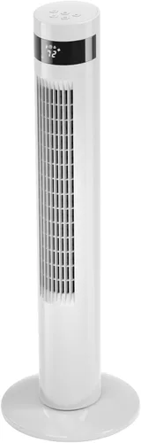 Miniatura 18 de Antarctic Star Ventilador de torre Ventilador oscilante de 85°, enfriamiento silencioso, temporizador de 12 horas, control remoto, sin aspas