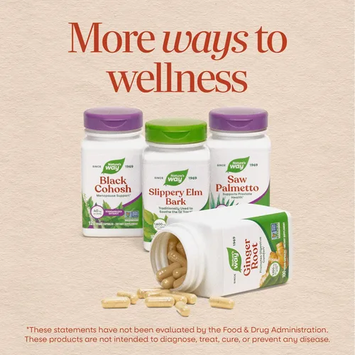 Miniatura 7 de Nature's Way Extracto de castaño de indias, extracto premium, promueve venas saludables en las piernas*, 250 mg por porción, vegano, 90 cápsulas