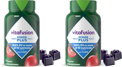 Miniatura 13 de Vitafusion Power Plus Gomitas Multivitamínicas para Mujeres, 100% del Valor Diario o Más de 10 Nutrientes, Ayuda a Apoyar los Nervios
