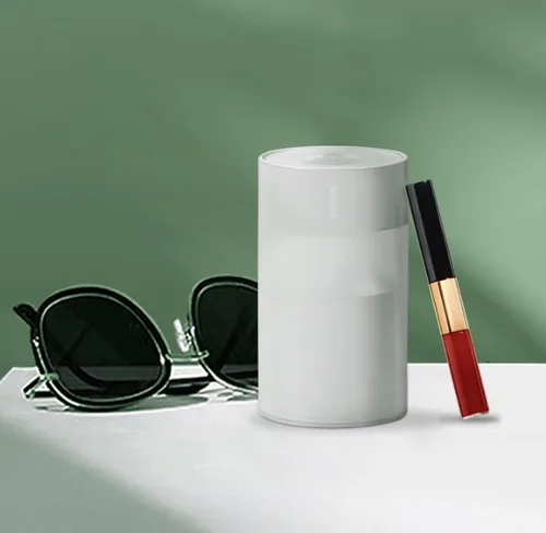 Miniatura 7 de Mini humidificador portátil, fuente de alimentación USB, perfecto para dormitorio, oficina y coche (8.8 fl oz, blanco)