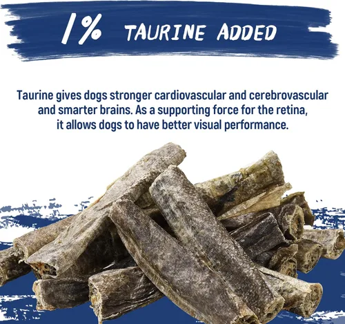 Miniatura 5 de Golosinas para perros PAWUP, piel de bacalao con Taurina, masticables de un ingrediente sin granos, rollos de piel de pescado ricos en Omega3, 8