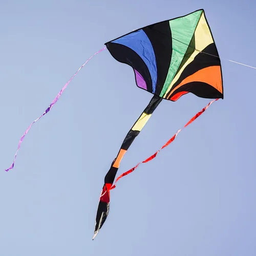 Miniatura 3 de In the Breeze 2903 Rainbow Sparkler 46 pulgadas Fly-Hi Delta Kite-Single Line