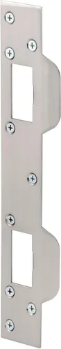 Miniatura 4 de Prime-Line U 10538 - Placa de cerradura combinada de máxima seguridad, espaciado de agujeros de 5-1/2 pulgadas, 1-5/8 x 11 pulgadas, con tornillos