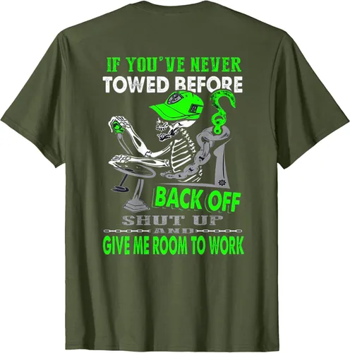 Miniatura 7 de Proud Tow Truck Operator - Camiseta, Negro, S
