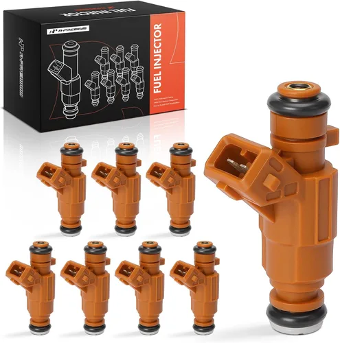 A-Premium Juego de 8 inyectores de combustible compatibles con Mercedes-Benz E430 2000-2002, E500 2003-2006, S430 2001-2006, S500 2000-2006, CLS500