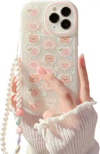 Miniatura 17 de Funda compatible con iPhone 11 Pro Max con bonito diseño de flores negras y sencillas, para mujeres, adolescentes y niñas, funda protectora de lente