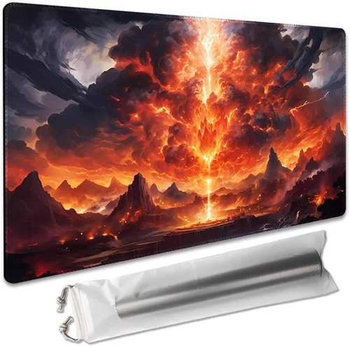 Miniatura 28 de Tapete de Juego de Mesa Premium de 24x14 pulgadas TCG Compatible con OCG CCG RPG MTG Tapetes de Juego, Alfombrilla de Ratón Tapete de Escritorio