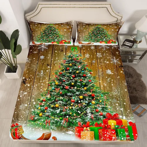 Miniatura 14 de Juego de sábanas ajustables de hurón para niños, bonitos juegos de ropa de cama de animales salvajes, lindo juego de ropa de cama de vida silvestre