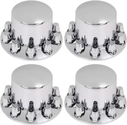 Miniatura 3 de G-PLUS Tapacubos centrales cromados para rueda trasera de camión de 1 tonelada compatibles con Dodge Ram 3500 2011-2016, 2