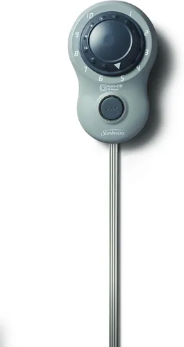 Miniatura 5 de Sunbeam Royal Ultra Mushroom - Manta térmica con 12 ajustes de calor, apagado automático, lavable a máquina, tamaño matrimonial