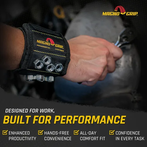 Miniatura 6 de Pulsera magnética MagnoGrip Negro