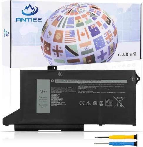 ANTIEE WY9DX - Batería de repuesto para portátil Dell Latitude 5420 5520 Precision 15 3560 Series P137G P137G001 P104F P104F001 P104F002 RJ40G