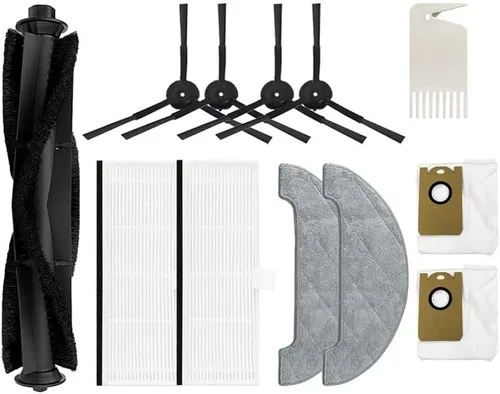 Miniatura 9 de Repuesto compatible con Honiture Q6 Pro Robot Aspirador Piezas de Repuesto Accesorios Cepillo Principal Cepillo Lateral Filtro Hepa Trapeador Bolsa