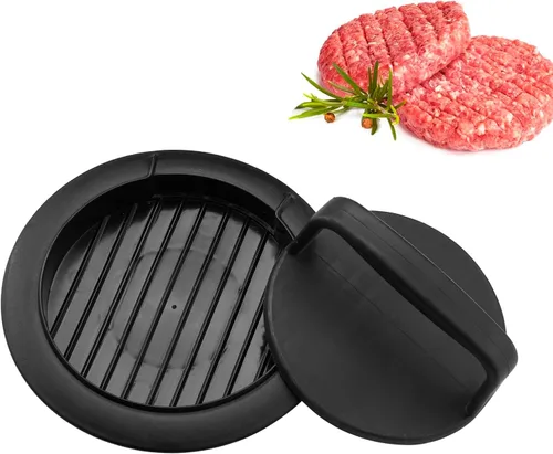 Prensa para Hamburguesas, Prensa de Hamburguesa Redonda Antiadherente, Accesorios para Hamburguesas Rellenas, Prensa para Hamburguesas Aplastadas,