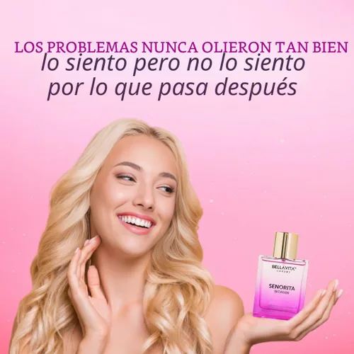 Miniatura 5 de Bella Vita Luxury SENORITA Perfume para Mujeres (3.4 fl.oz) Fragancia Floral y Afrutada con Granada, Menta y Almizcle Notas de Yuzu y Loto
