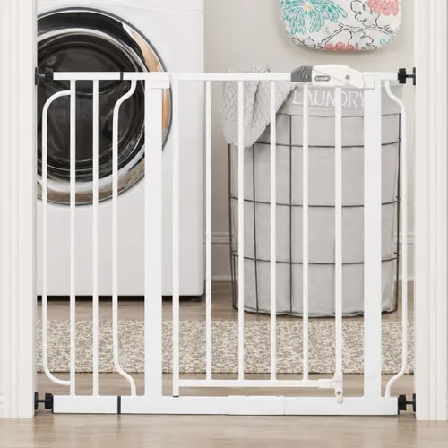 Miniatura 18 de Regalo Safety - Puerta para bebés de 29 a 38.5 pulgadas para puertas y parte inferior de escaleras, puerta de bebé montada a presión con puerta