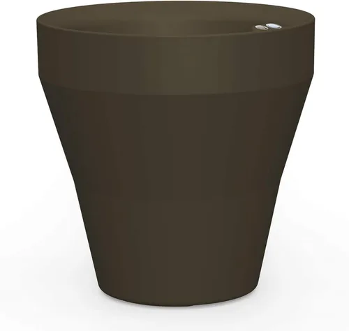 Miniatura 14 de Crescent Garden Rim TruDrop - Maceta de riego automático, 26 pulgadas (oliva)
