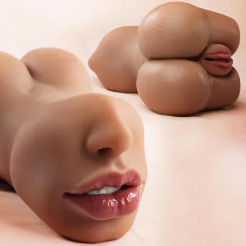 Miniatura 7 de Muñeca sexual de gran culo de 2.6 libras, masturbador masculino, realista de glúteos y coño de pluma, juguete sexual para adultos con vagina