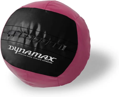 Miniatura 6 de Dynamax Mini Medicine Ball, 2–12 lb Soft Shell Wall Ball, 10-Inch Weighted Exercise Ball for Strength Training, Core Workouts, Conditioning &