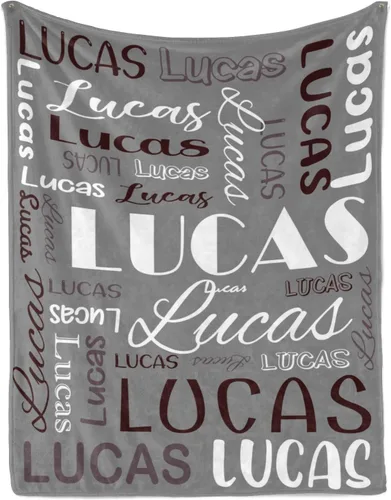 Miniatura 23 de Manta de regalo personalizada con nombre, regalos personalizados para él, regalos personalizados, mantas de franela con textos