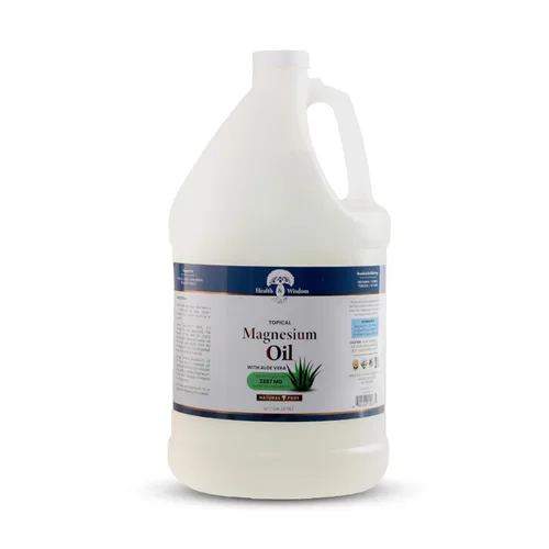 Miniatura 9 de Health & Wisdom Aceite de magnesio puro, alivio tópico muscular y articular, magnesio natural y puro grado USP extra fuerte – absorción mejorada
