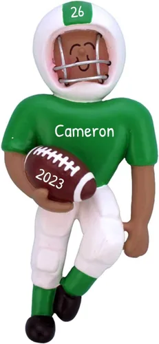 Miniatura 5 de Adornos de fútbol 3D para árbol de Navidad, adornos de Navidad personalizados para niños, adorno de fútbol 2025, adorno deportivo para adolescentes