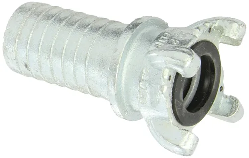 Miniatura 4 de Dixon Air King AM21 - Manguera de aire de hierro, acoplamiento de acción rápida de 4 lengüetas, extremos de manguera de 1-1/2 pulgadas con púas