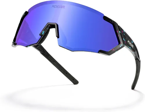 Miniatura 19 de Gafas de sol deportivas polarizadas UV400 para hombres y mujeres, gafas de ciclismo resistentes al viento para conducción, carrera, golf, lentes