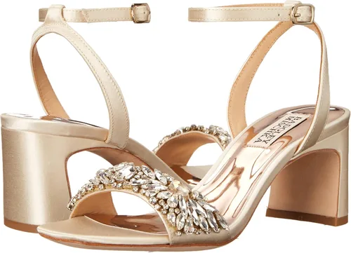 Miniatura 7 de Badgley Mischka Sandalias de tacón Marsha para mujer, 5.5