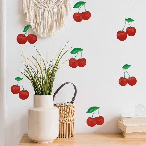 Miniatura 9 de Tempaper Calcomanías de pared retro florales autoadhesivas, multicolor Floral retro