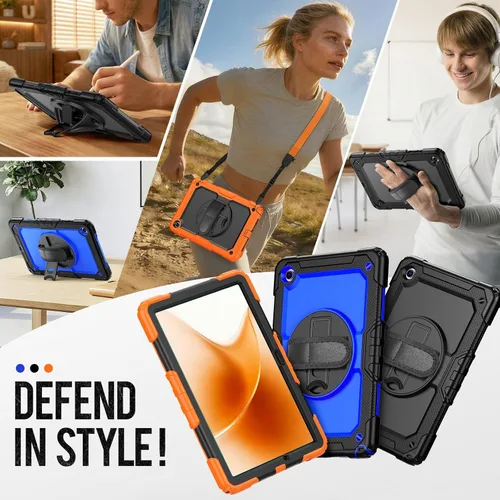 Miniatura 9 de HXCASEAC Funda para Lenovo Tab One de 8.7 pulgadas (TB-305FU) con protector de pantalla, soporte para bolígrafo, correa de mano, soporte ajustable