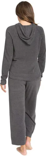 Miniatura 3 de Barefoot Dreams CozyChic Ultra Lite - Sudadera con capucha para mujer, de poliéster informal