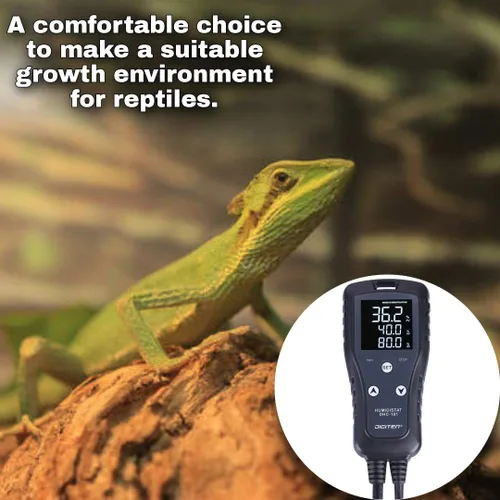 Miniatura 2 de DIGITEN Controlador digital de humedad humidistato precableado enchufe CA de etapa simple 110V -240V con sensor de humedad de alta precisión