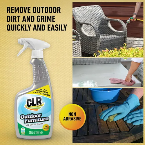 Miniatura 2 de CLR Brands - Limpiador de muebles de exterior, 26 onzas, botella de spray, limpia superficies exteriores, elimina la suciedad y la suciedad