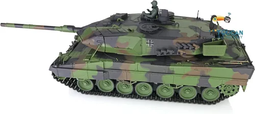 Miniatura 2 de Heng Long Toucan RC Hobby 2.4Ghz 1/16 Escala Plástico Leopard2 A6 RC Tanque