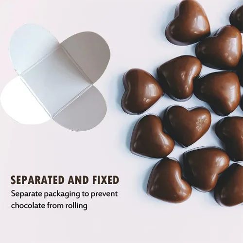 Miniatura 3 de Hemoton Copas de trufas de papel kraft, 400 unidades, envoltorios de chocolate, forros de postre para mini pasteles, magdalenas y suministros