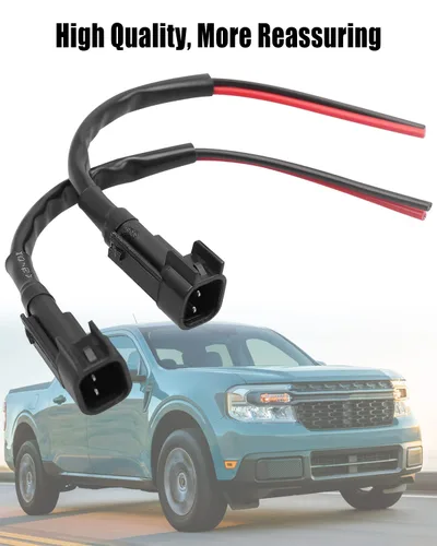 Miniatura 6 de Conector de alimentación de 12 V apto para Ford Maverick 2022-2023 Camión, enchufes de cama flexibles
